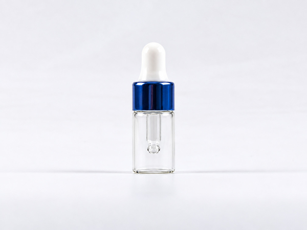 Pipettenflasche 3 ml - metallic